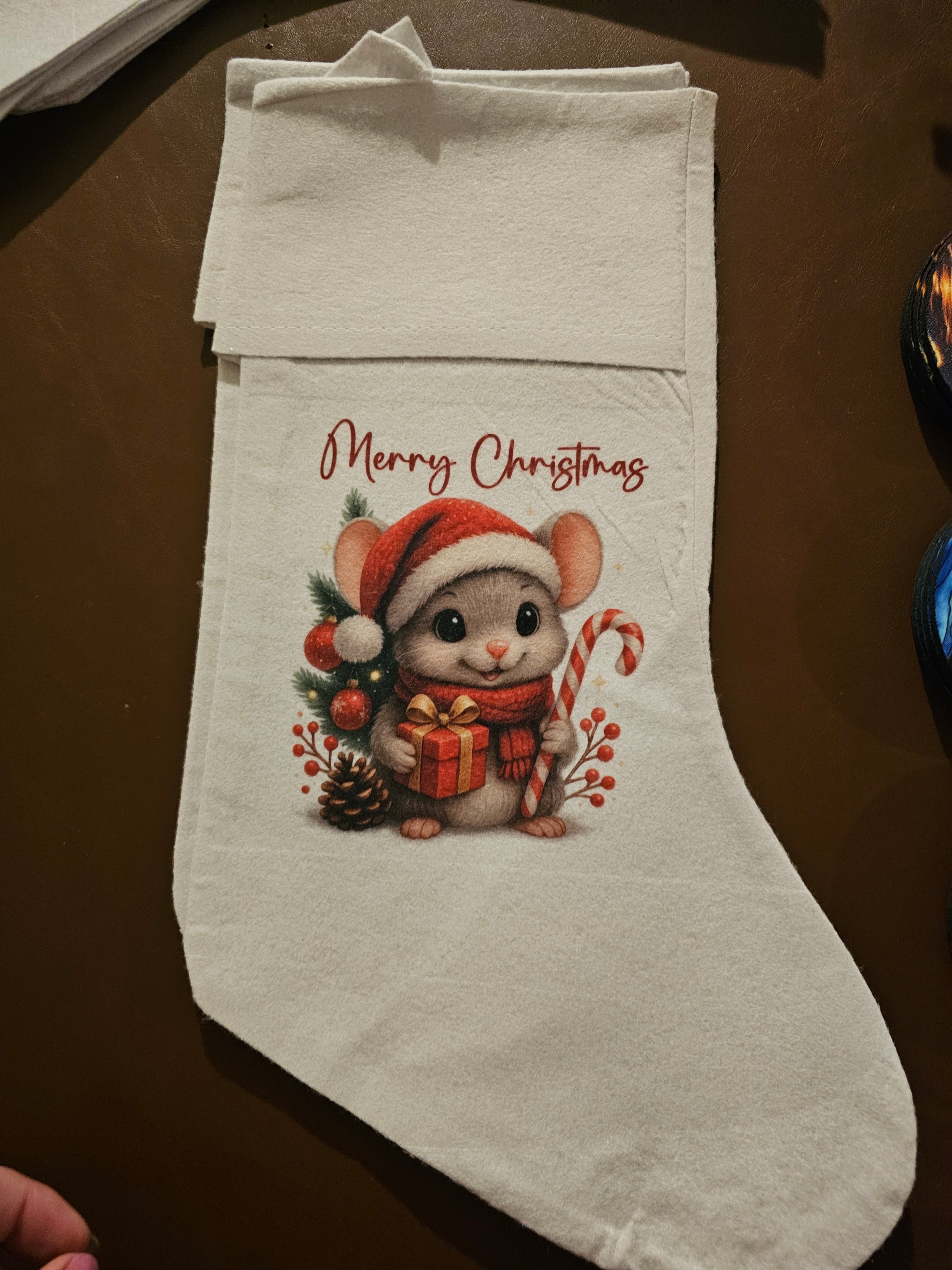 Mouse Christmas Stocking
